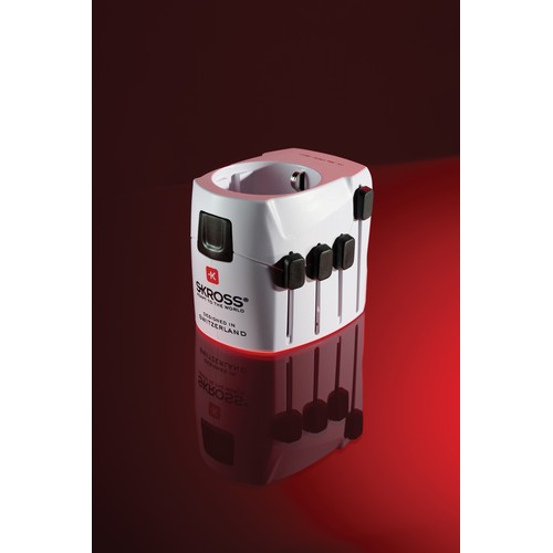 SKROSS Pro 3-Pole World Travel Adapter