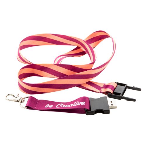 Custom Sublimation Lanyard Subyard USB RPET