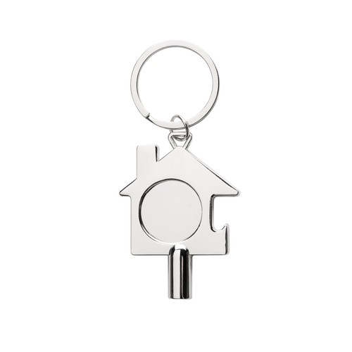 RCS recycled zinc alloy 3 in 1 keychain