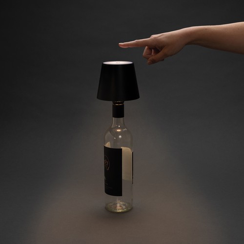 BottleGlow RCS recycled plastic bottle lamp