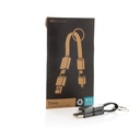 Terra recycled aluminum 4 in 1 60W fast charging cable