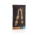 Terra recycled aluminum 4 in 1 60W fast charging cable