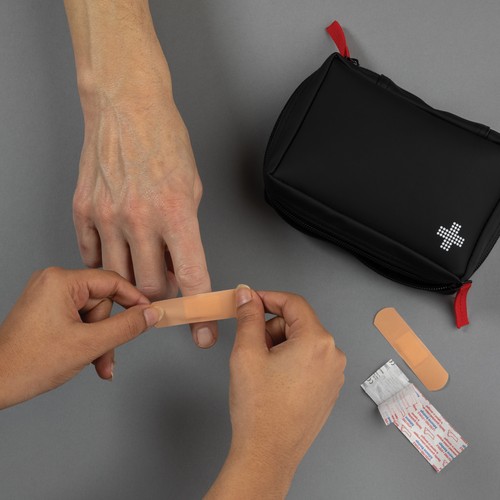 RCS recycled nubuck PU pouch  first aid set