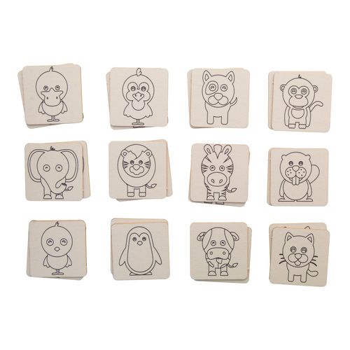 Colouring Memory Game, Animals Colormor