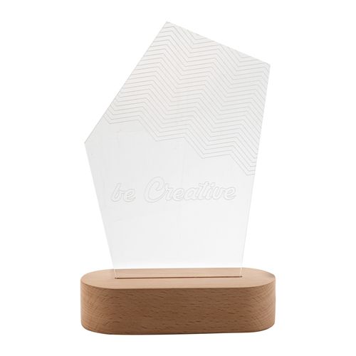 Led Light Trophy, Pentagon Woodify