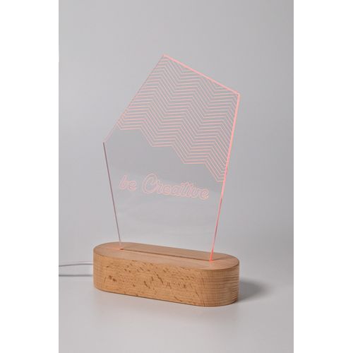 Led Light Trophy, Pentagon Woodify