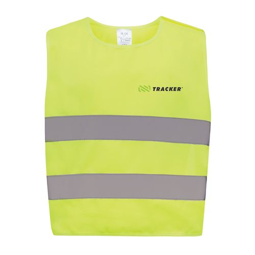 GRS recycled PET high-visibility safety vest 3-6 years