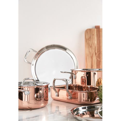 VINGA Baron copper saucepan