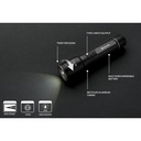 RCS recycled aluminum USB-rechargeable heavy duty torch