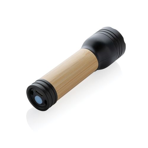 Lucid 1W RCS certified recycled plastic & bamboo torch