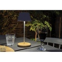 Pure Glow RCS usb-rechargeable recycled plastic table lamp