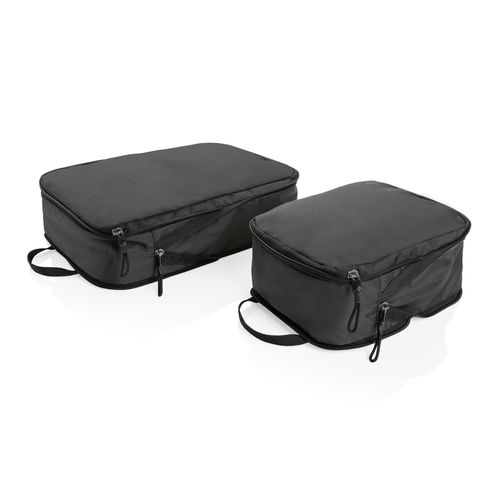 Swiss Peak Ridge AWARE™ RPET compression travel cubes 2pc