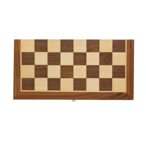 Luxury wooden foldable chess set