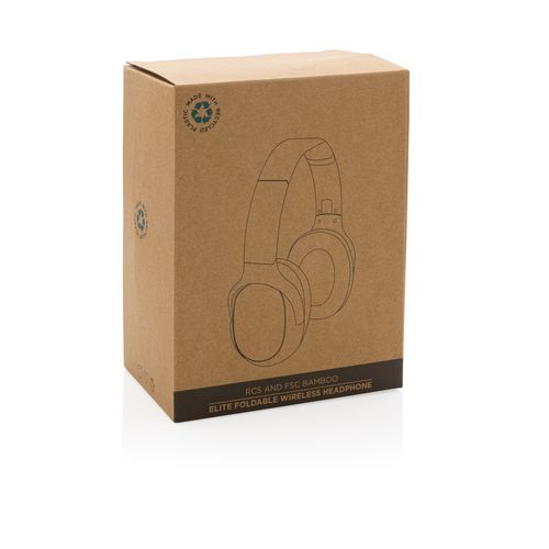 RCS and bamboo Elite Foldable wireless headphone