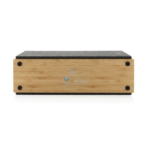 Wynn 20W bamboo wireless speaker