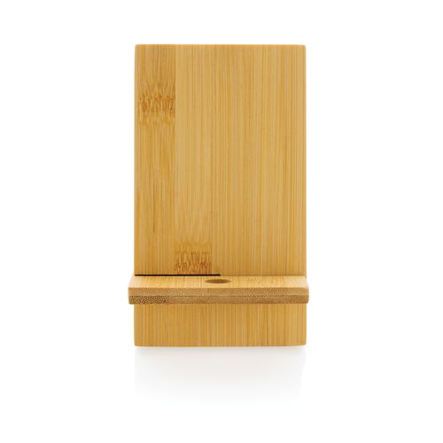 Bamboo phone stand in kraft box