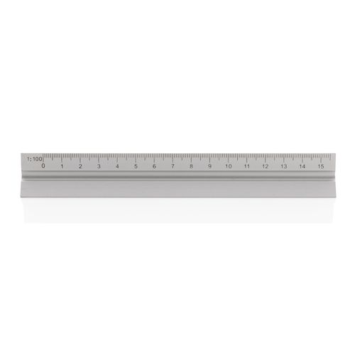 15cm. Aluminum triangular ruler