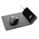 Swiss Peak RCS recycled PU 10W wireless charging mousepad