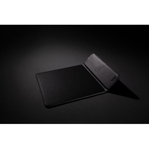 Swiss Peak RCS recycled PU 10W wireless charging mousepad