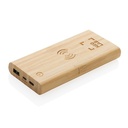 Bamboo 8.000 mAh 5W wireless powerbank