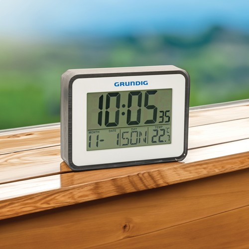 Grundig weatherstation alarm and calendar