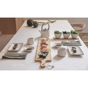 Ukiyo 3pc serving bowl set with bamboo tray