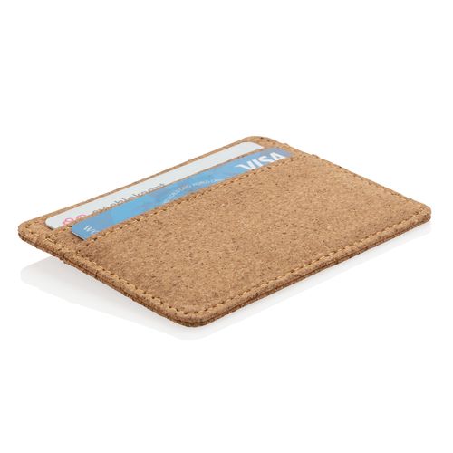 Cork secure RFID slim wallet