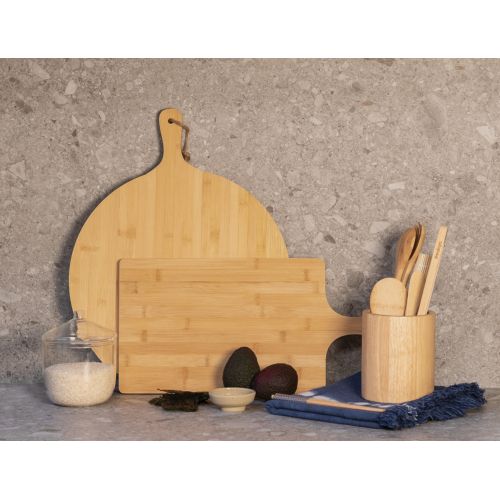 Ukiyo bamboo round serving board