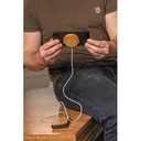 10W bamboo magnetic wireless charger