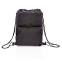 AWARE™ RPET Reflective drawstring backpack