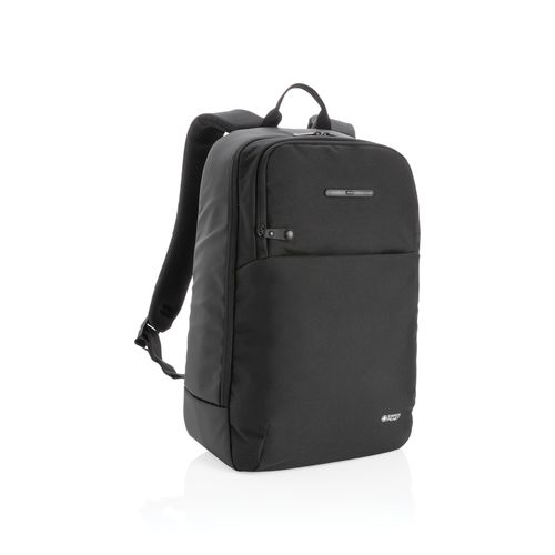 Swiss Peak laptop backpack with UV-C steriliser pocket