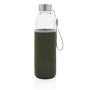 Glass bottle with neoprene sleeve