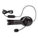 Over ear wired work headset