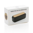 Bamboo Free Flow TWS earbuds in case