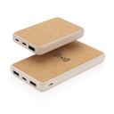 Cork and Wheat 5.000 mAh pocket powerbank