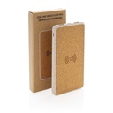 Cork and Wheat Straw 8.000 mAh 5W wireless powerbank