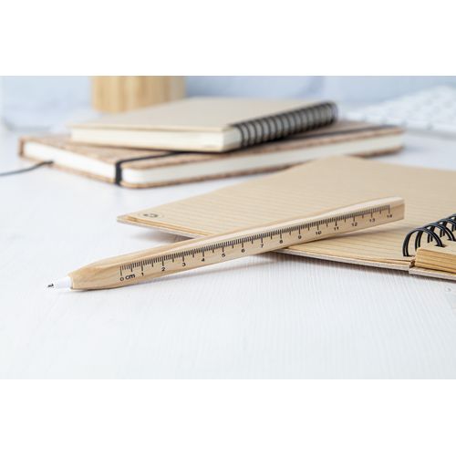 Ballpoint Pen With Ruler Burnham