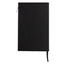 Swiss Peak A5 PU notebook with zipper pocket