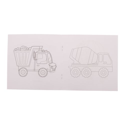 Custom Colouring Booklet, Vehicles ColoBook