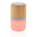 Bamboo colour changing 3W speaker light