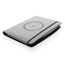 Air 5W wireless charging notebook with 5000mAh powerbank