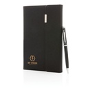 Swiss Peak deluxe A5 notebook and pen set