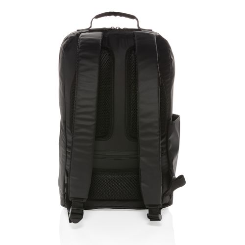 Fashion black 15.6" laptop backpack PVC free