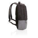 Duo colour RPET 15.6" RFID laptop backpack PVC free