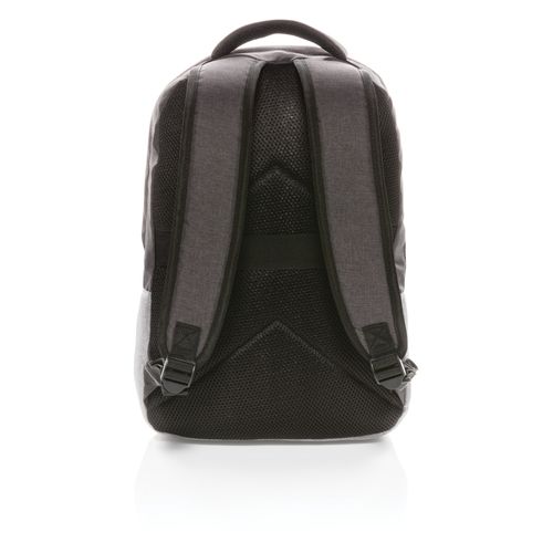 Duo colour RPET 15.6" RFID laptop backpack PVC free