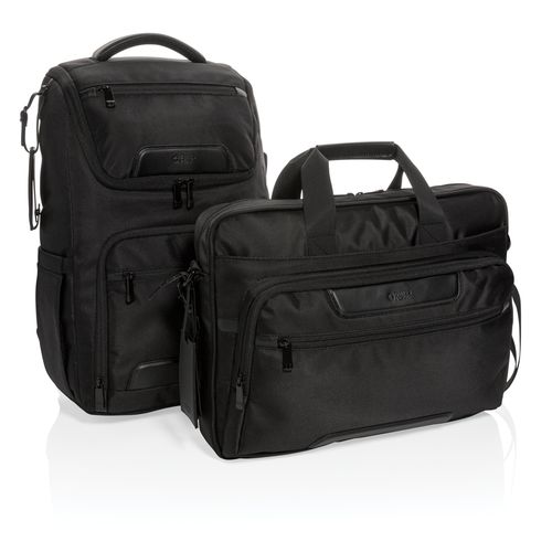 Swiss Peak RPET Voyager RFID 15.6" laptop bag