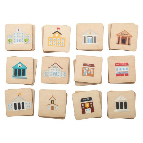 Memory Game, Buildings Immermor