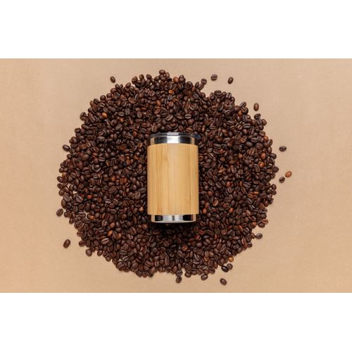 Bamboo coffee to go tumbler