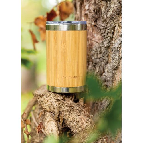 Bamboo coffee to go tumbler