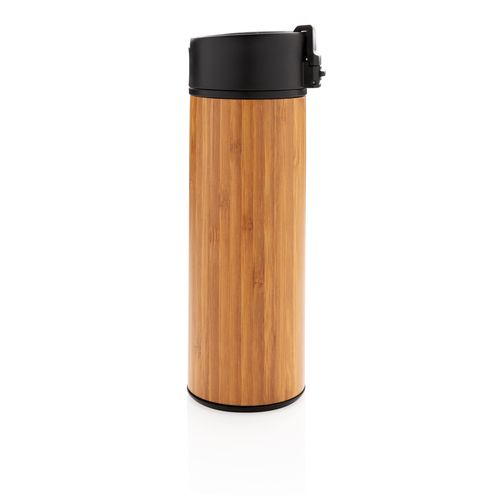 Bogota vacuum bamboo coffee mug